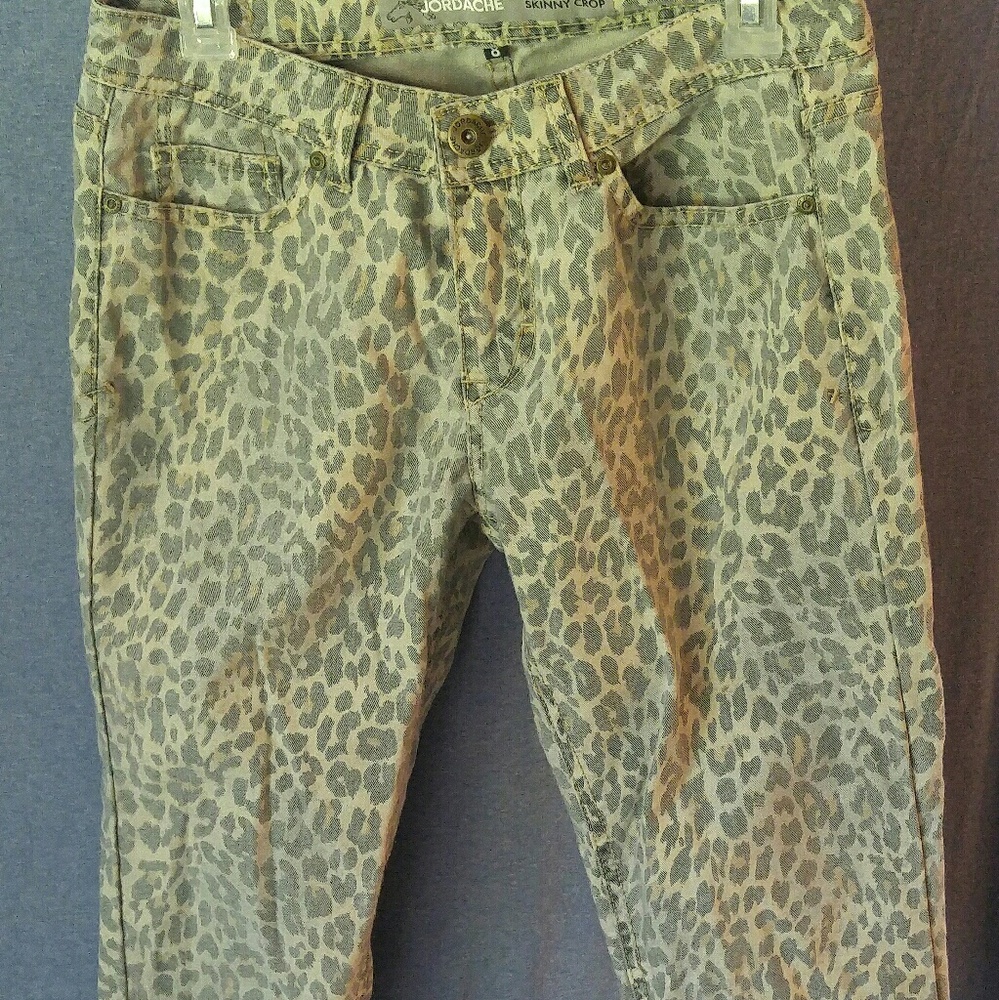 Jordache skinny capri jeans leopard / bundle requirement - Picture 5 of 5